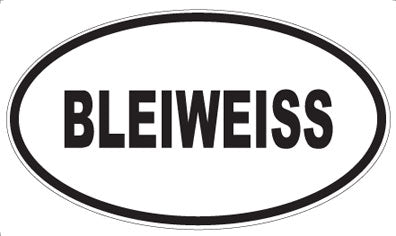 BLEIWEISS - Oval Magnet