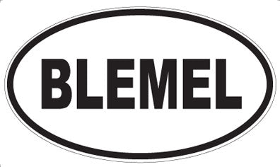 BLEMEL - Oval Magnet