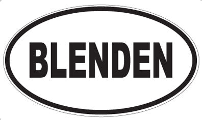BLENDEN - Oval Magnet