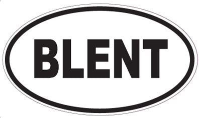 BLENT - Oval Magnet