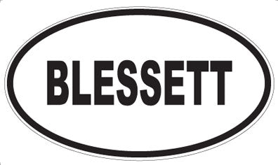BLESSETT - Oval Magnet