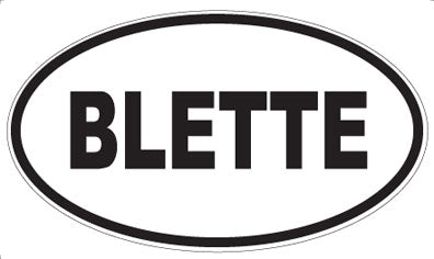 BLETTE - Oval Magnet