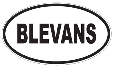 BLEVANS - Oval Magnet