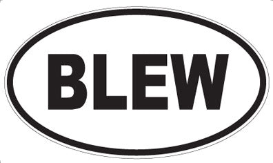 BLEW - Oval Magnet