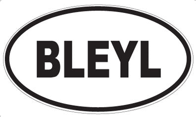 BLEYL - Oval Magnet