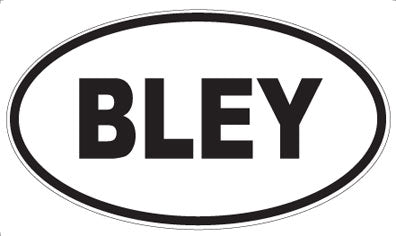 BLEY - Oval Magnet
