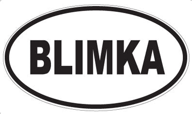 BLIMKA - Oval Magnet