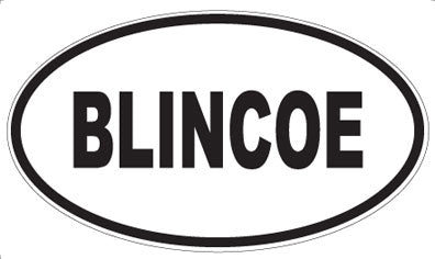 BLINCOE - Oval Magnet