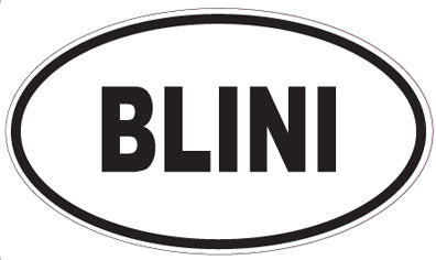 BLINI - Oval Magnet