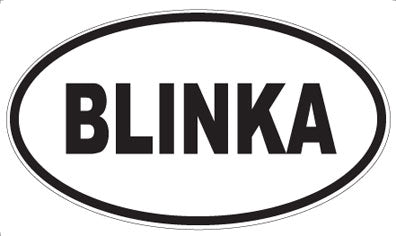 BLINKA - Oval Magnet