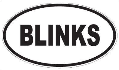 BLINKS - Oval Magnet