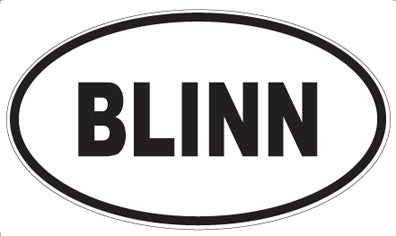 BLINN - Oval Magnet