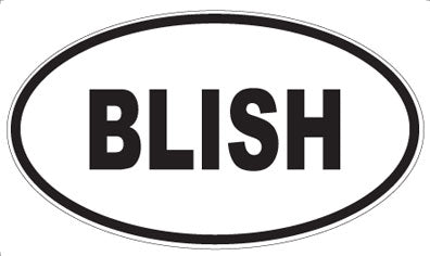 BLISH - Oval Magnet