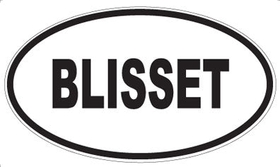 BLISSET - Oval Magnet
