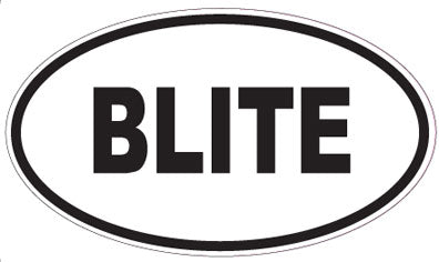 BLITE - Oval Magnet