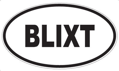BLIXT - Oval Magnet