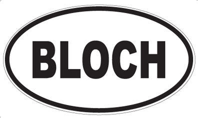 BLOCH - Oval Magnet