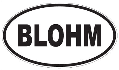 BLOHM - Oval Magnet