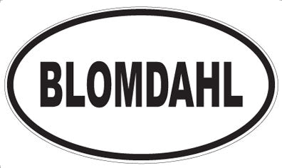 BLOMDAHL - Oval Magnet