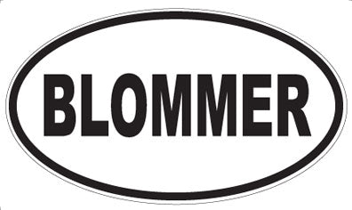 BLOMMER - Oval Magnet