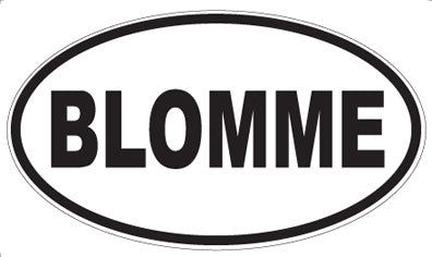 BLOMME - Oval Magnet