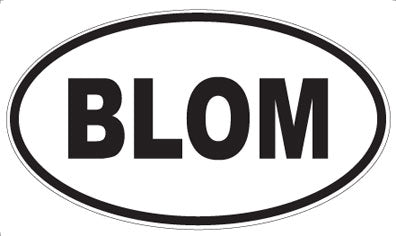 BLOM - Oval Magnet
