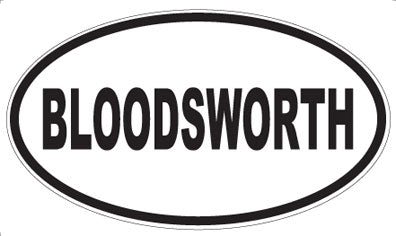 BLOODSWORTH - Oval Magnet