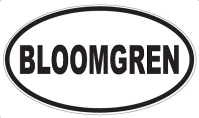 BLOOMGREN - Oval Magnet
