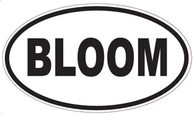 BLOOM - Oval Magnet