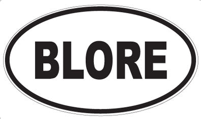 BLORE - Oval Magnet