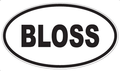 BLOSS - Oval Magnet