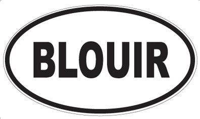 BLOUIR - Oval Magnet