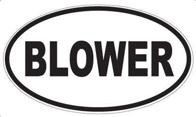 BLOWER - Oval Magnet