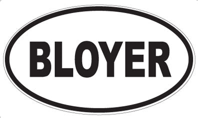 BLOYER - Oval Magnet