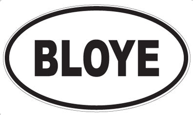 BLOYE - Oval Magnet