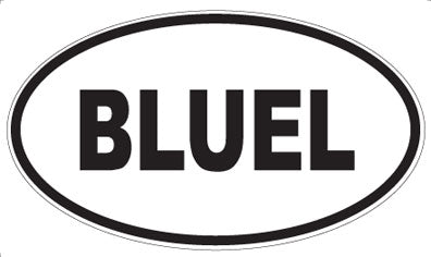 BLUEL - Oval Magnet