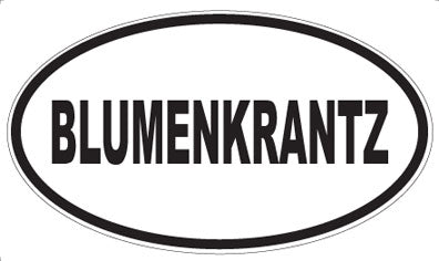 BLUMENKRANTZ - Oval Magnet