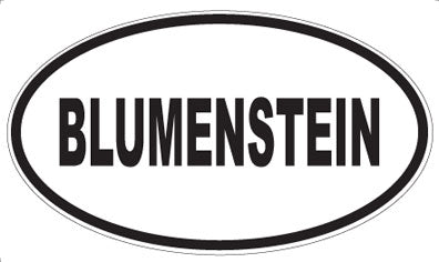 BLUMENSTEIN - Oval Magnet