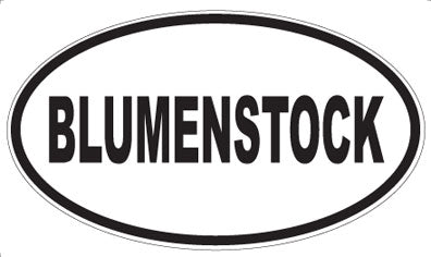 BLUMENSTOCK - Oval Magnet