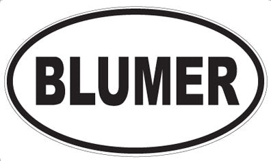 BLUMER - Oval Magnet