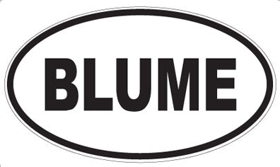 BLUME - Oval Magnet