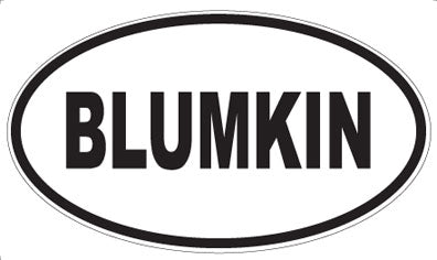 BLUMKIN - Oval Magnet