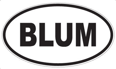 BLUM - Oval Magnet