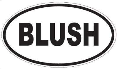 BLUSH - Oval Magnet