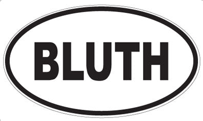 BLUTH - Oval Magnet