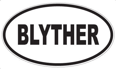 BLYTHER - Oval Magnet