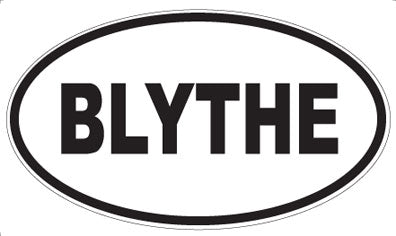 BLYTHE - Oval Magnet