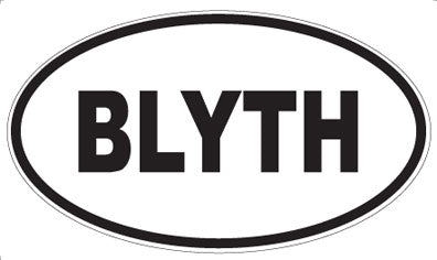 BLYTH - Oval Magnet