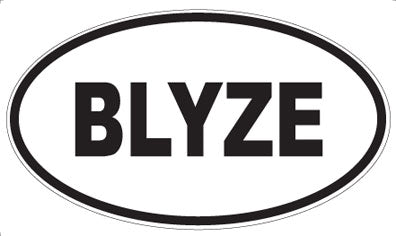 BLYZE - Oval Magnet