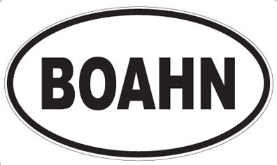 BOAHN - Oval Magnet